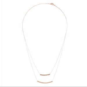 Layered Bar Necklace